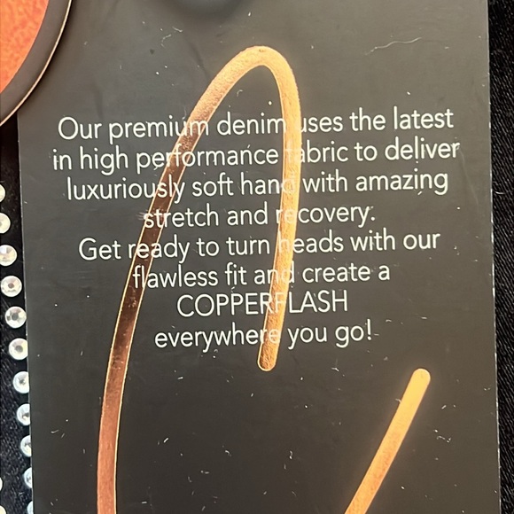 Copperflash Premium Denim pants size 16 - Picture 4 of 9